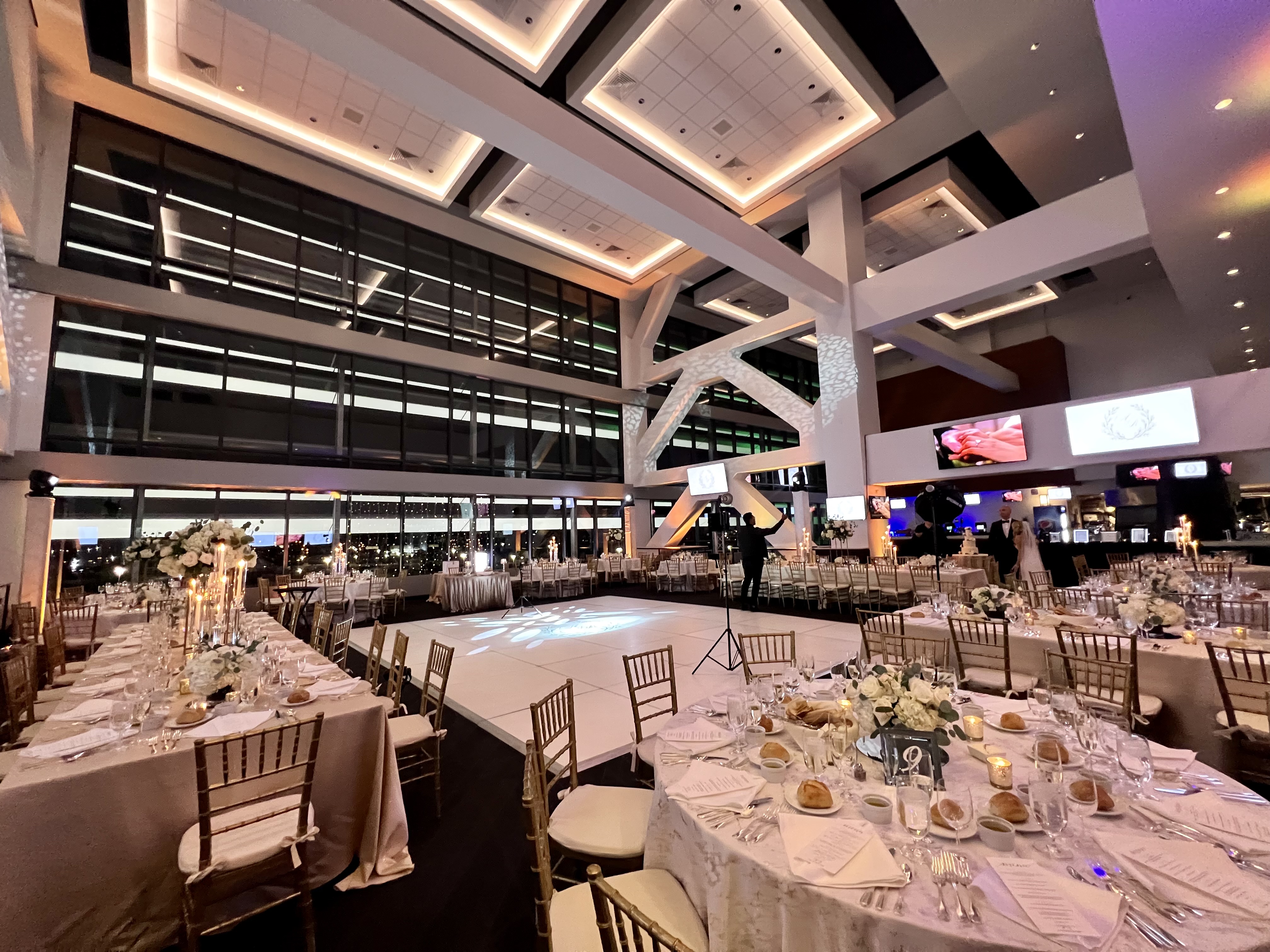 Izod center newark 2025 wedding reception site