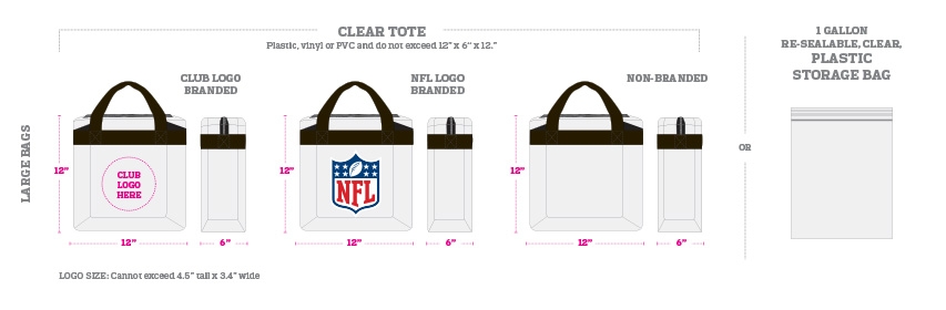 where can i buy clear bags for nfl games
