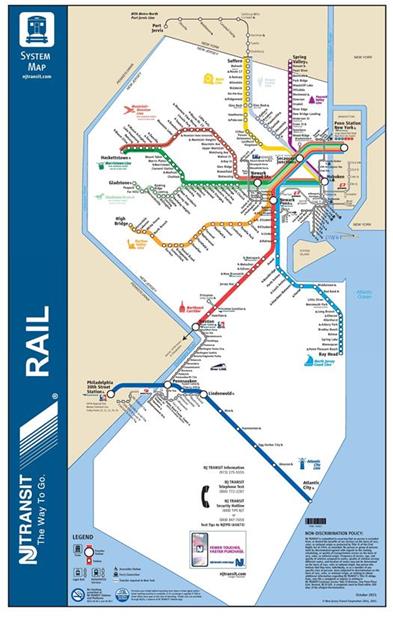 How to get to Union NJ in New York - New Jersey by Bus, Train or Subway?